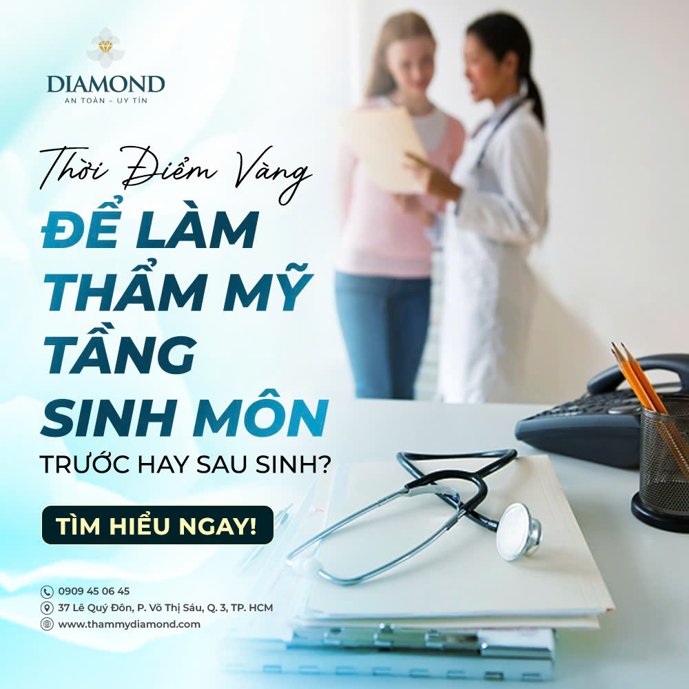 Thời điểm vàng để làm thẩm mỹ tầng sinh môn trước hay sau khi sinh