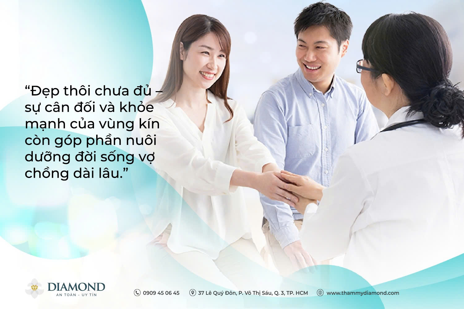 Đẹp thôi chưa đủ - sự cân đối và khoẻ mạnh của vùng kín góp phần nuôi dưỡng đời sống vợ chồng