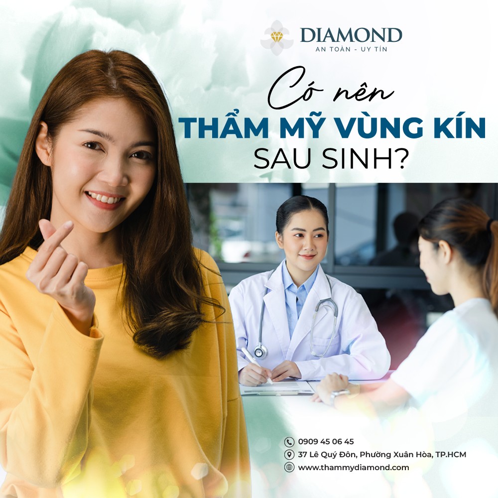 Có nên thẩm mỹ vùng kín sau sinh